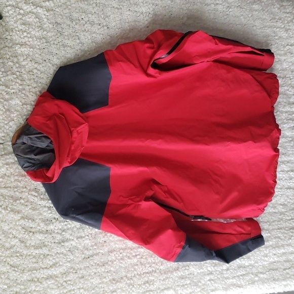 Taiga dry shell pro alpinist jacket medium red and black waterproof - Picture 10 of 17